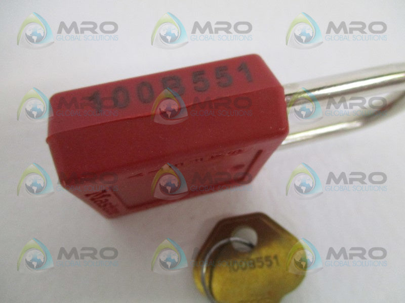 MASTER LOCK 410MKW7000REDLZ1 100B551 PADLOCK NSMP
