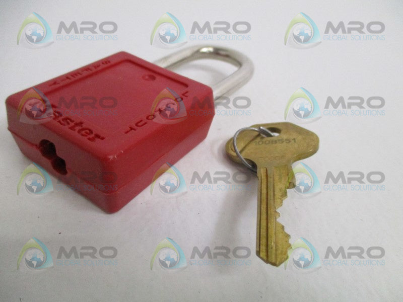 MASTER LOCK 410MKW7000REDLZ1 100B551 PADLOCK NSMP