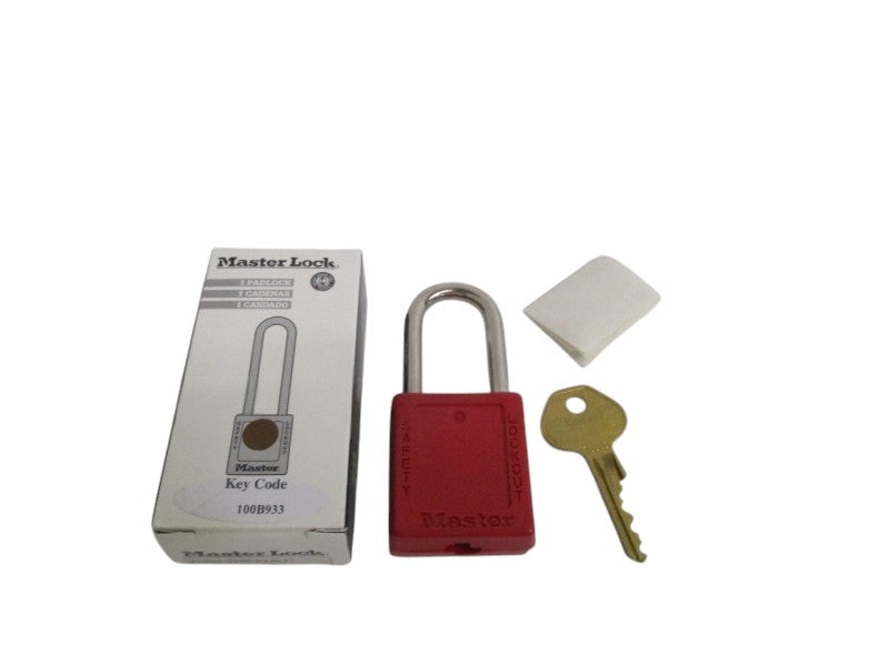 MASTER LOCK 410MKW7000REDLZ1 100B933 PADLOCK NSMP