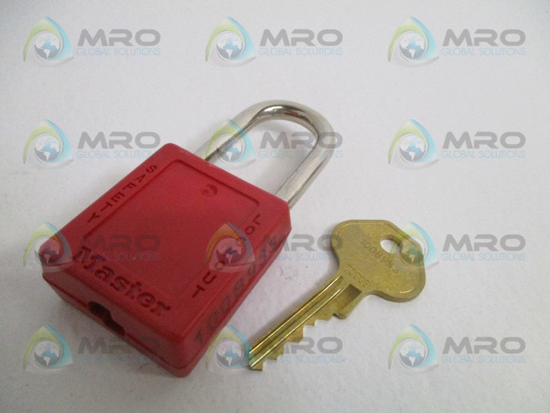 MASTER LOCK 410MKW7000REDLZ1 100B933 PADLOCK NSMP