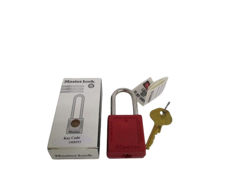 MASTER LOCK 410MKW7000REDLZ1 100B553 PADLOCK NSMP
