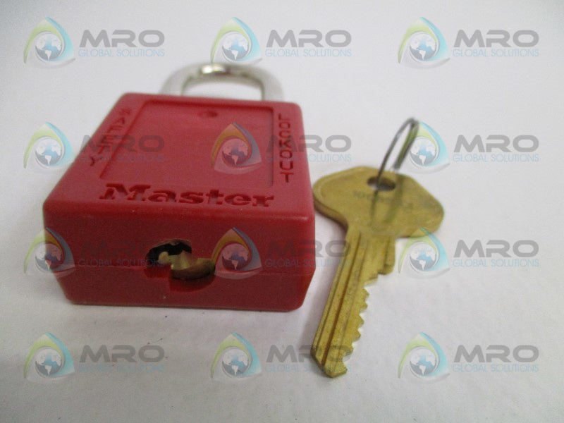MASTER LOCK 410MKW7000REDLZ1 100B553 PADLOCK NSMP
