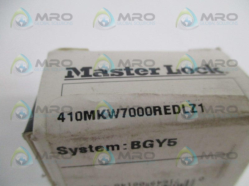MASTER LOCK 410MKW7000REDLZ1 101B057 PADLOCK NSMP