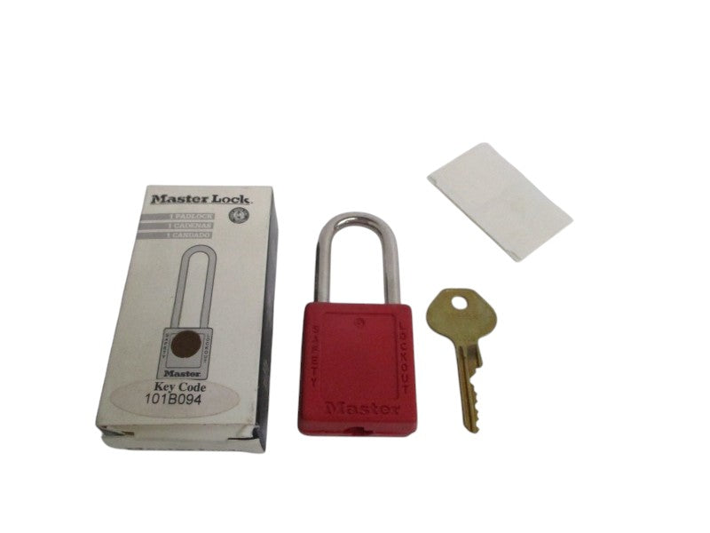 MASTER LOCK 410MKW7000REDLZ1 101B094 PADLOCK NSMP