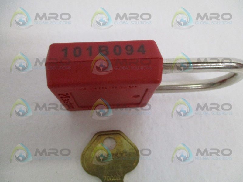 MASTER LOCK 410MKW7000REDLZ1 101B094 PADLOCK NSMP