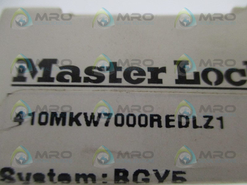 MASTER LOCK 410MKW7000REDLZ1 101B094 PADLOCK NSMP