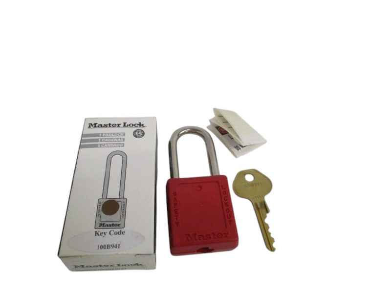 MASTER LOCK 410MKW7000REDLZ1 100B941 PADLOCK NSMP