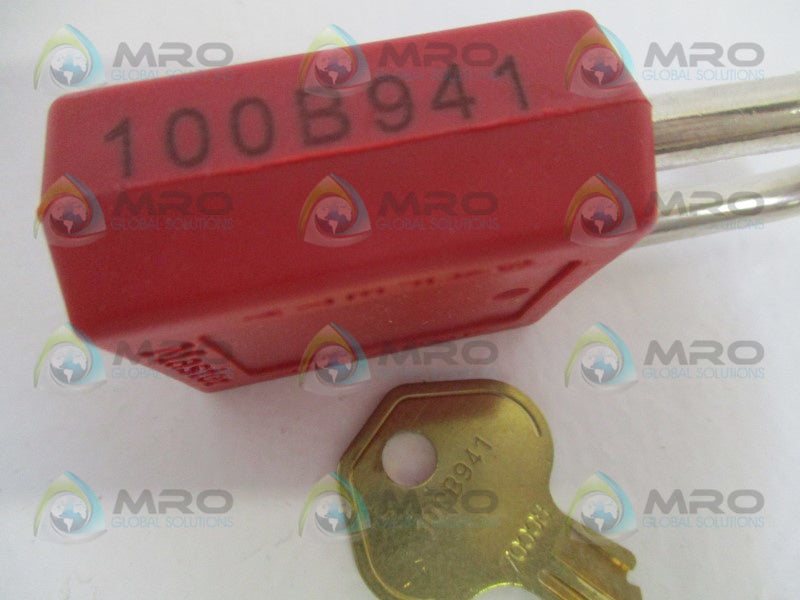 MASTER LOCK 410MKW7000REDLZ1 100B941 PADLOCK NSMP