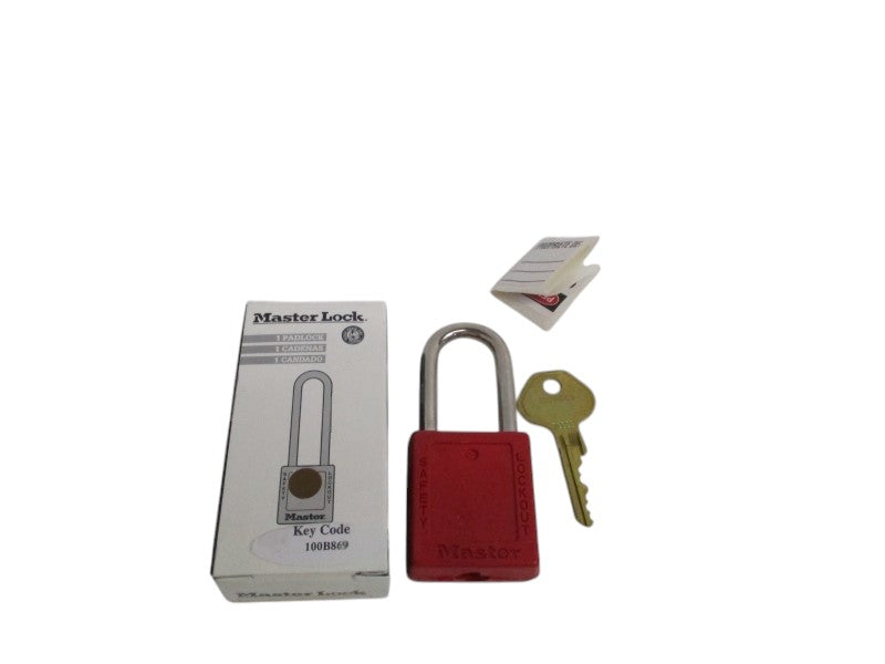 MASTER LOCK 410MKW7000REDLZ1 100B869 PADLOCK NSMP