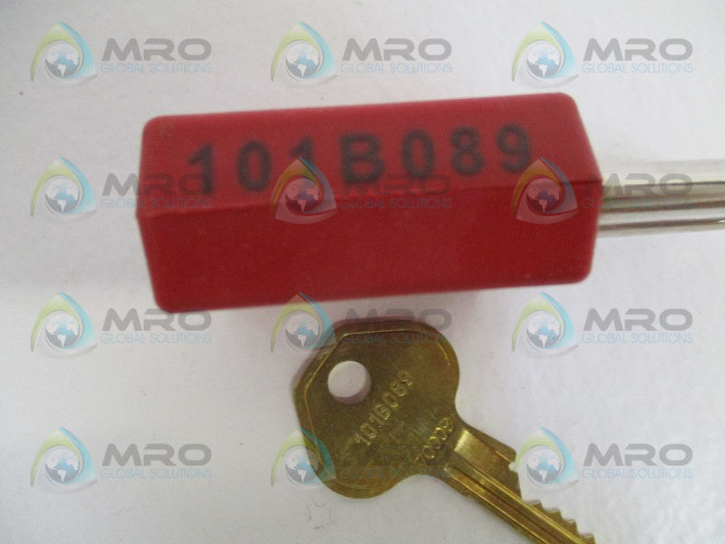 MASTER LOCK 410MKW7000REDLZ1 100B089 PADLOCK NSMP