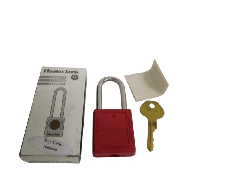 MASTER LOCK 410MKW7000REDLZ1 100B490 PADLOCK NSMP
