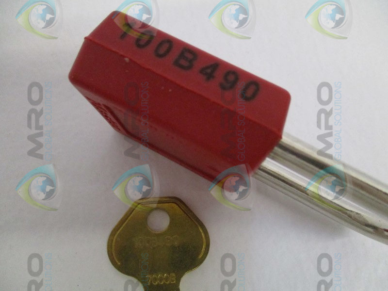 MASTER LOCK 410MKW7000REDLZ1 100B490 PADLOCK NSMP