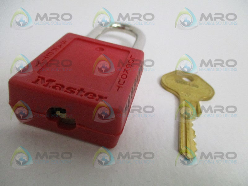 MASTER LOCK 410MKW7000REDLZ1 100B490 PADLOCK NSMP