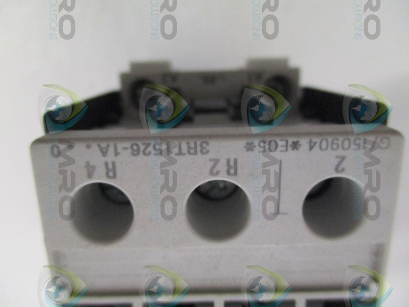 SIEMENS 3RT1526-1AK60 CONTACTOR 110/120V (AS PICTURED) NSNP