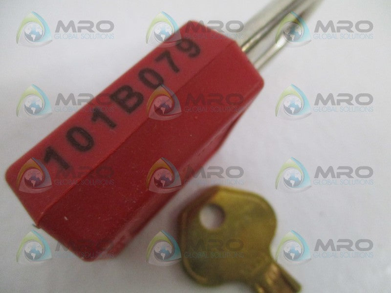MASTER LOCK 410MKW7000REDLZ1 101B079 PADLOCK NSMP