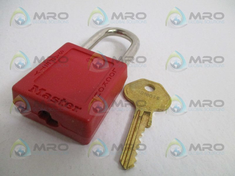 MASTER LOCK 410MKW7000REDLZ1 101B079 PADLOCK NSMP