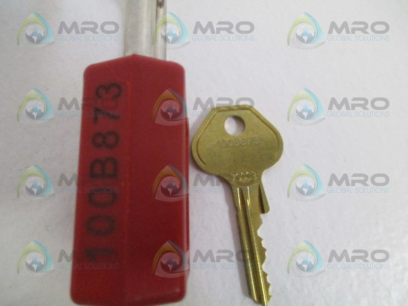 MASTER LOCK 410MKW7000REDLZ1 100B873 PADLOCK NSMP