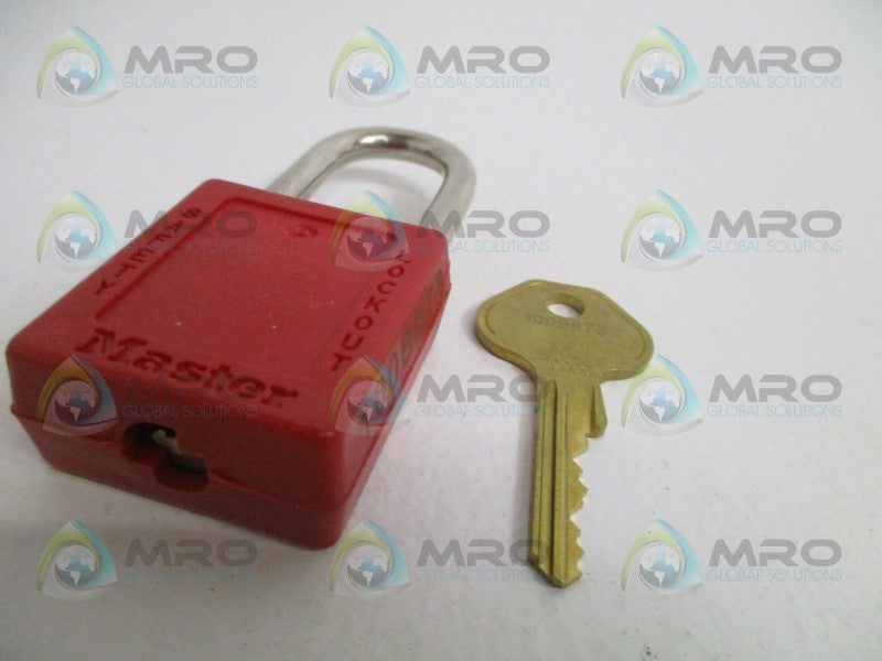 MASTER LOCK 410MKW7000REDLZ1 100B873 PADLOCK NSMP