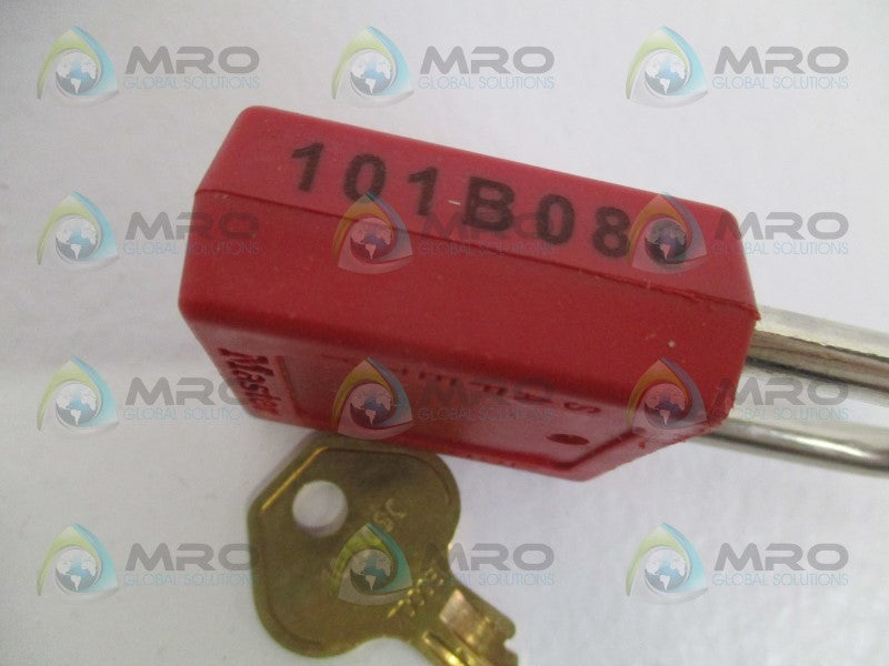 MASTER LOCK 410MKW7000REDLZ1 101B080 PADLOCK NSMP