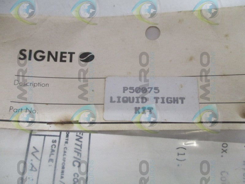 GEORGE FISCHER P50075 LIGHT TIGHT KIT NSMP