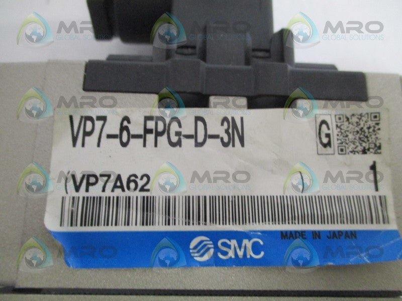 SMC VP7-6-FPG-D-3N SOLENOID VALVE NSNP