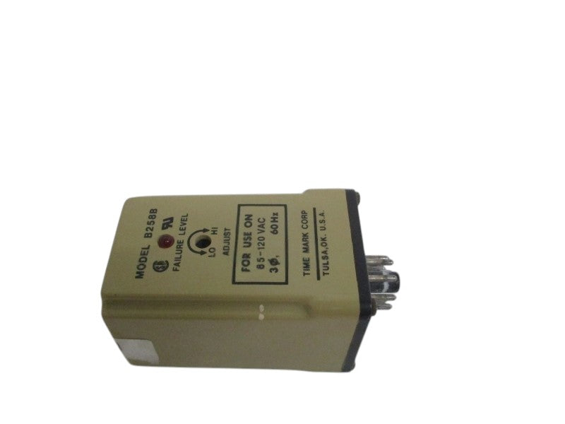 TIMEMARK B258B 3-PHASE POWER MONITOR 15A 15VAC UNMP