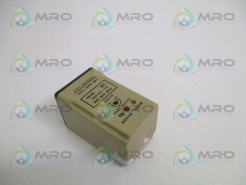 TIMEMARK B258B 3-PHASE POWER MONITOR 15A 15VAC UNMP