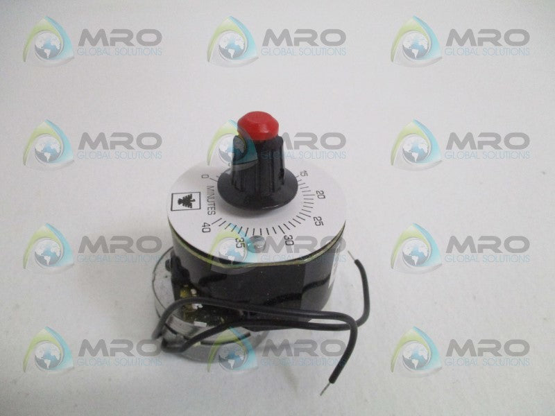 EAGLE SIGNAL 19108A601 TIMER 40MIN  NSMP
