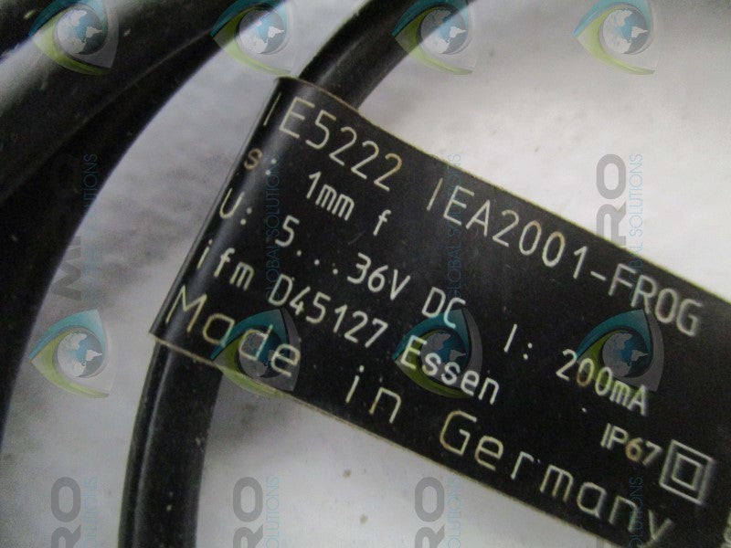 IFM EFECTOR IE5222 INDUCTIVE PROXIMITY SENSOR NSMP