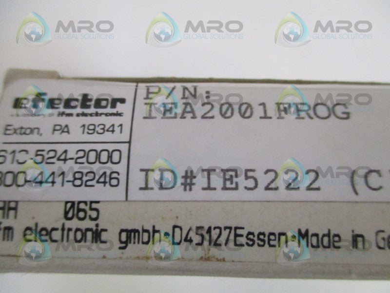 IFM EFECTOR IE5222 INDUCTIVE PROXIMITY SENSOR NSMP