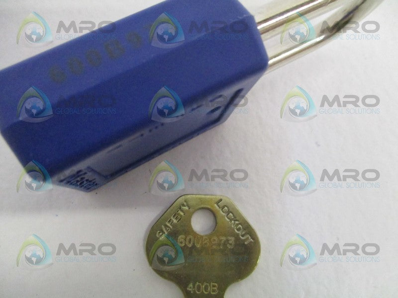 MASTER LOCK 410MKBLUZT1 600B973 PADLOCK NSMP