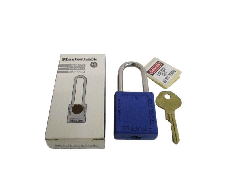 MASTER LOCK 410MKBLUZT1 600B350 PADLOCK NSMP
