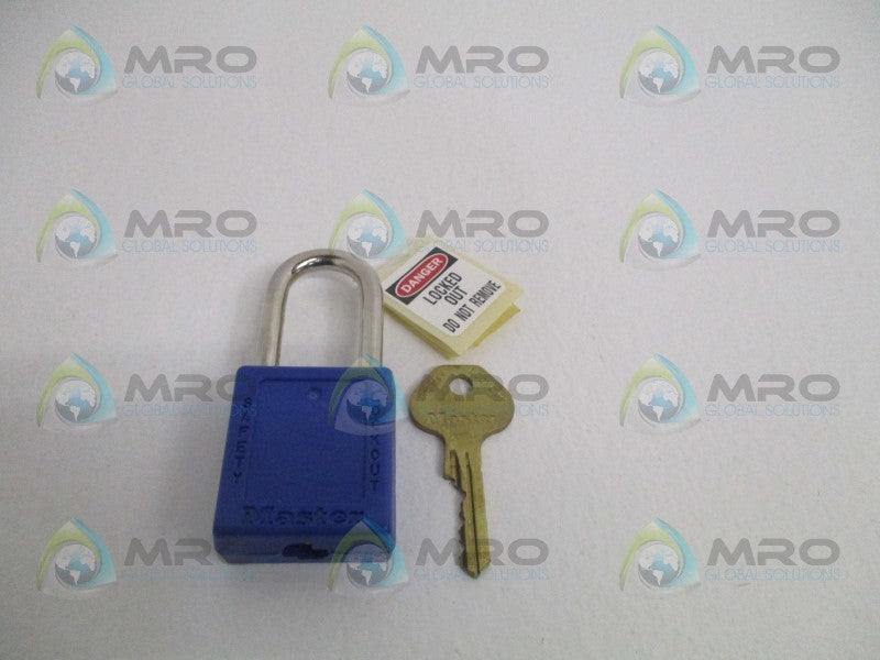 MASTER LOCK 410MKBLUZT1 600B350 PADLOCK NSMP