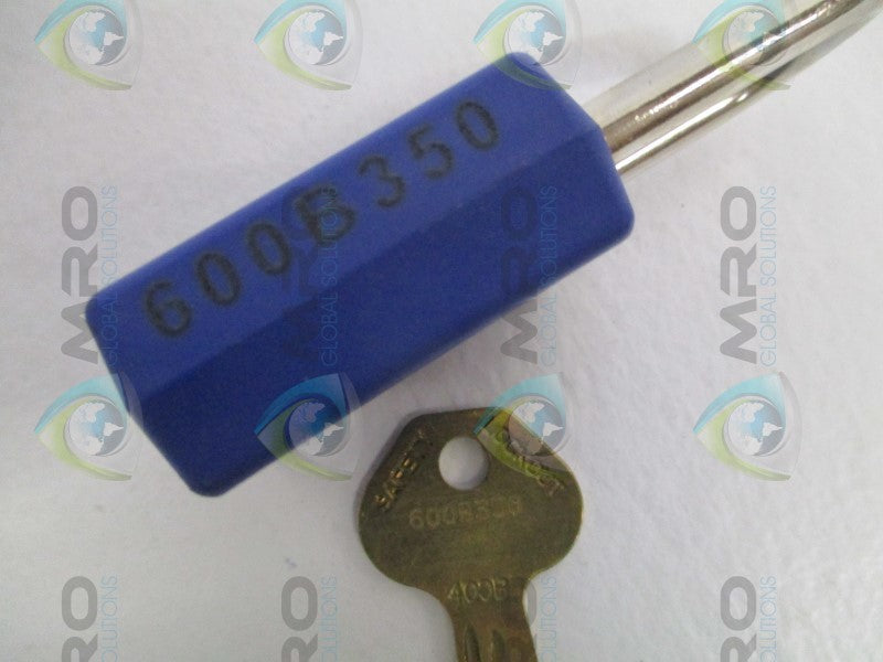 MASTER LOCK 410MKBLUZT1 600B350 PADLOCK NSMP