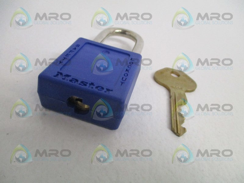 MASTER LOCK 410MKBLUZT1 600B679 PADLOCK NSMP