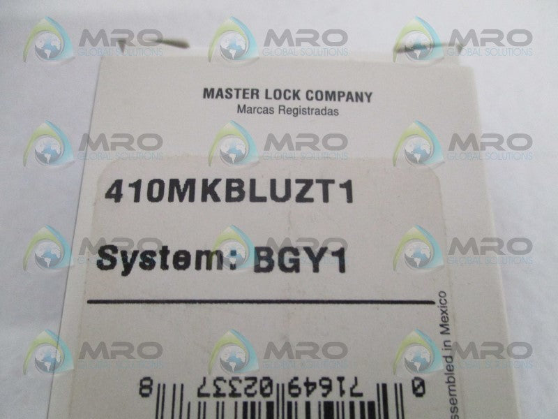 MASTER LOCK 410MKBLUZT1 600B679 PADLOCK NSMP