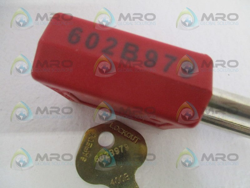 MASTER LOCK 410MKREDZT1 602B979 PADLOCK NSMP