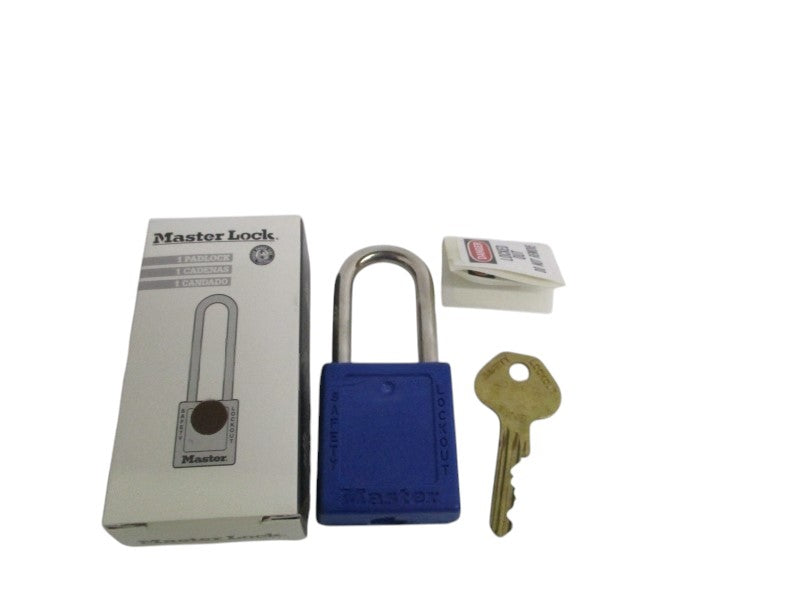 MASTER LOCK 410MKBLUZT1 600B674 PADLOCK NSMP