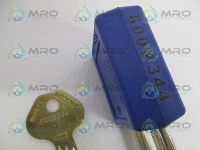 MASTER LOCK 410MKBLUZT1 600B344 PADLOCK NSMP
