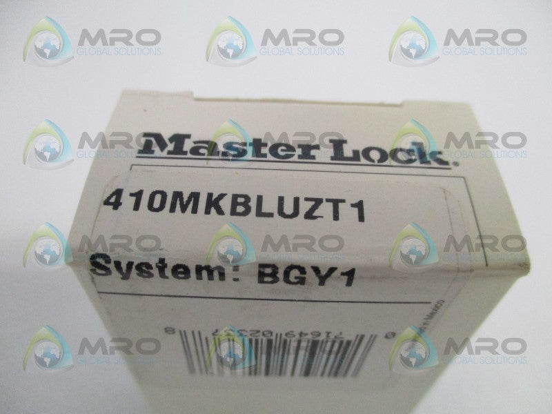 MASTER LOCK 410MKBLUZT1 600B344 PADLOCK NSMP