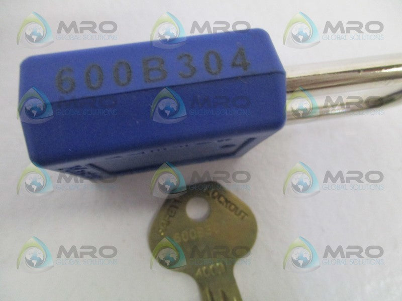 MASTER LOCK 410MKBLUZT1 600B304 PADLOCK NSMP