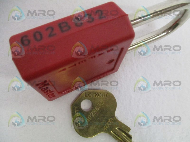 MASTER LOCK 410MKREDZT1 602B832 PADLOCK NSMP
