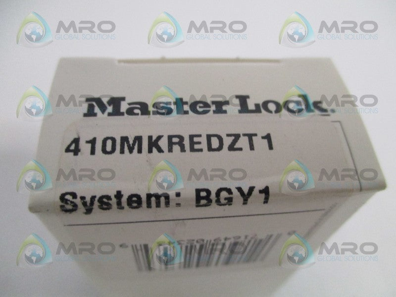 MASTER LOCK 410MKREDZT1 602B832 PADLOCK NSMP