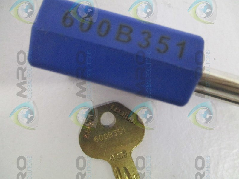 MASTER LOCK 410MKBLUZT1 600B351 PADLOCK NSMP