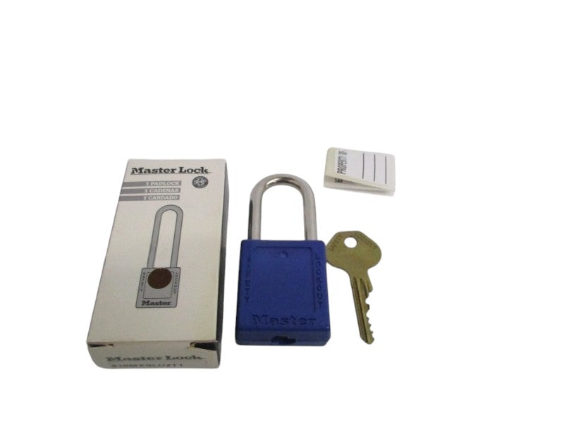 MASTER LOCK 410MKBLUZT1 600B321 PADLOCK NSMP