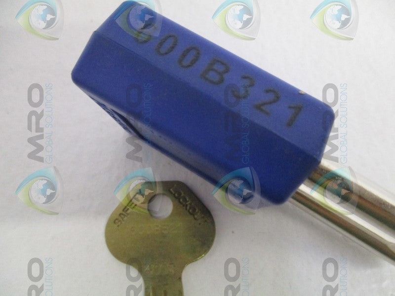 MASTER LOCK 410MKBLUZT1 600B321 PADLOCK NSMP
