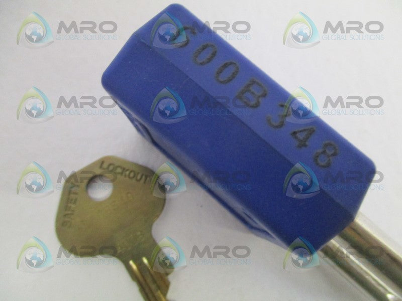 MASTER LOCK 410MKBLUZT1 600B348 PADLOCK NSMP