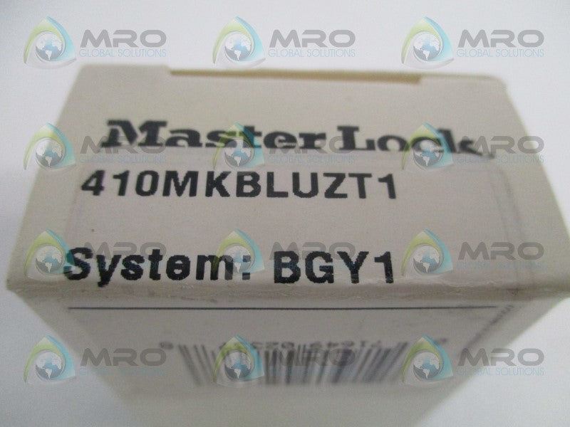 MASTER LOCK 410MKBLUZT1 600B348 PADLOCK NSMP
