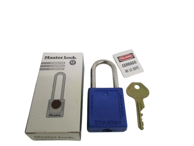 MASTER LOCK 410MKBLUZT1 600B324 PADLOCK NSMP