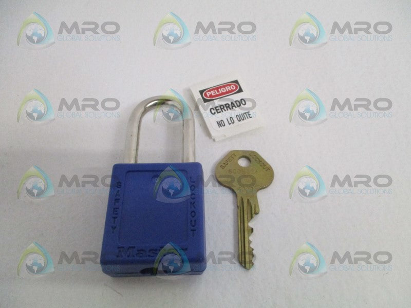 MASTER LOCK 410MKBLUZT1 600B324 PADLOCK NSMP